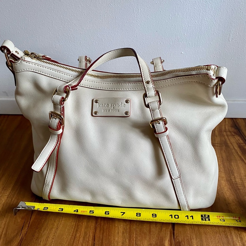 Kate Spade Ivory Handbag - Picture 9 of 11